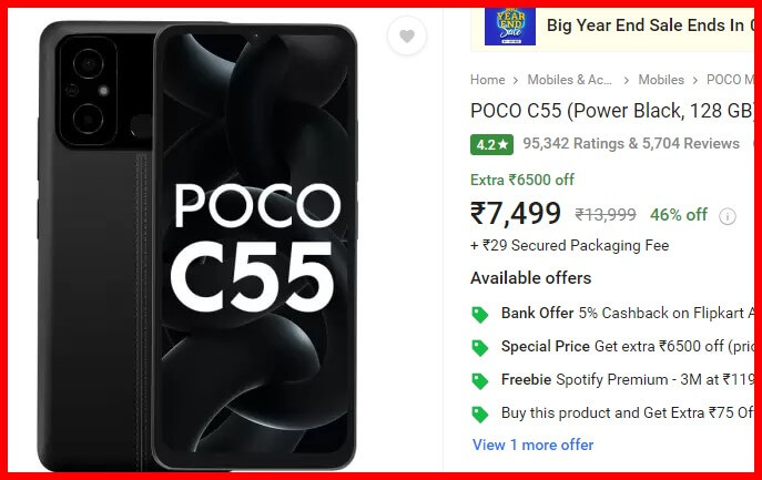 POCO C65 smartphone launched with 6GB RAM and 50MP camera