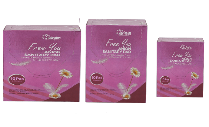 free you anion sanitary pad in hindi