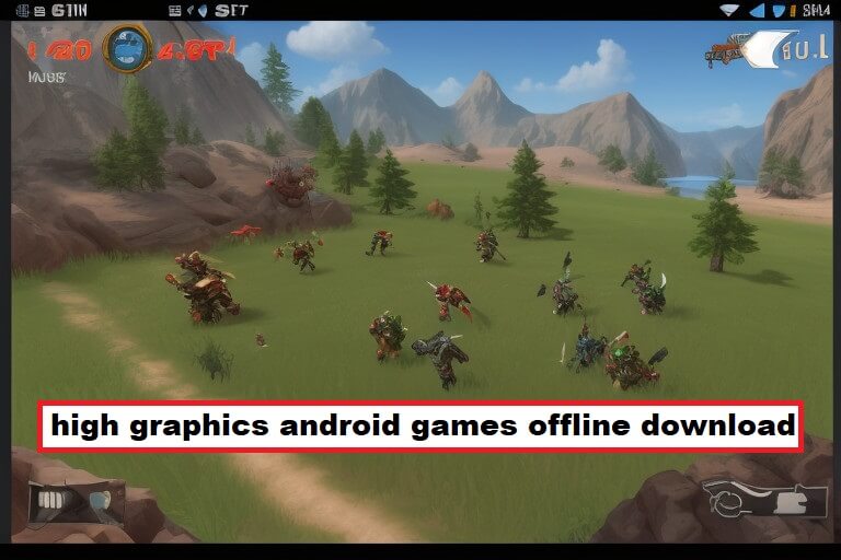high graphics android games offline download