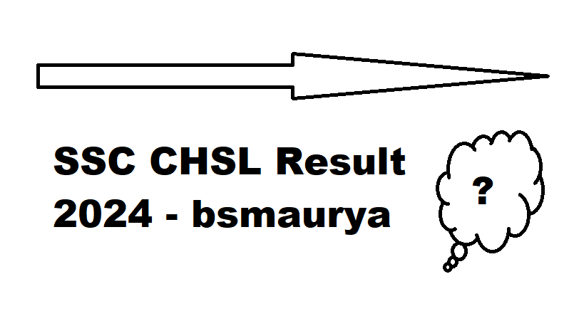 SSC CHSL Result 2024 - bsmaurya