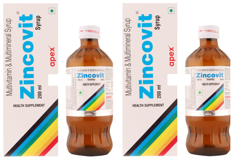 zincovit syrup uses in hindi for child