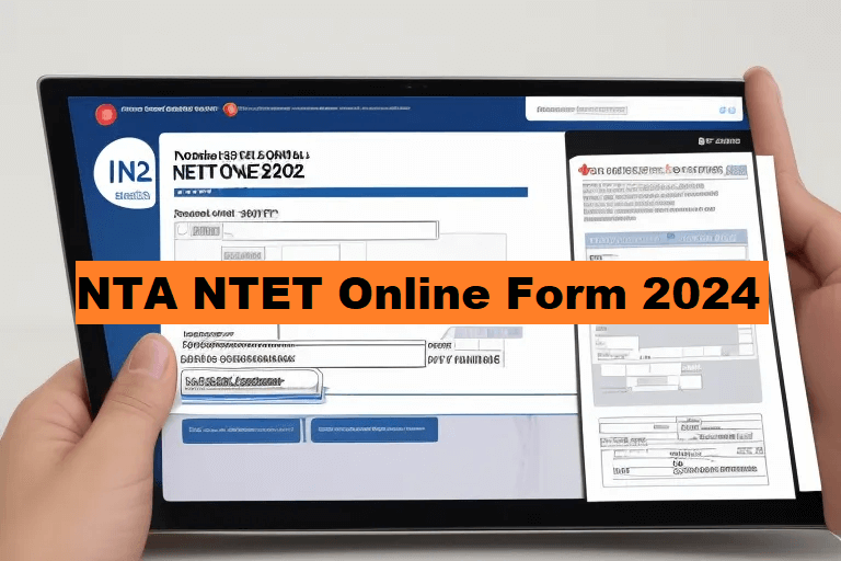 NTA NTET Online Form 2024