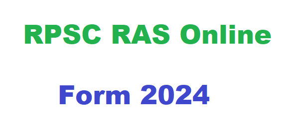 RPSC RAS Online Form 2024